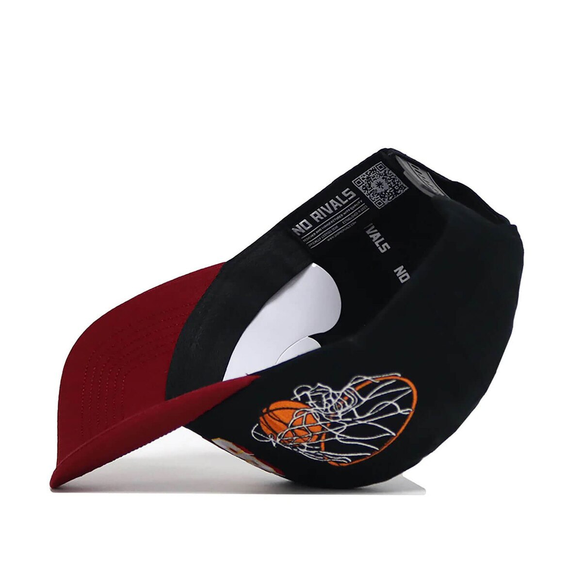 No Rivals Iowa State Courtside Black Adjustable Hat